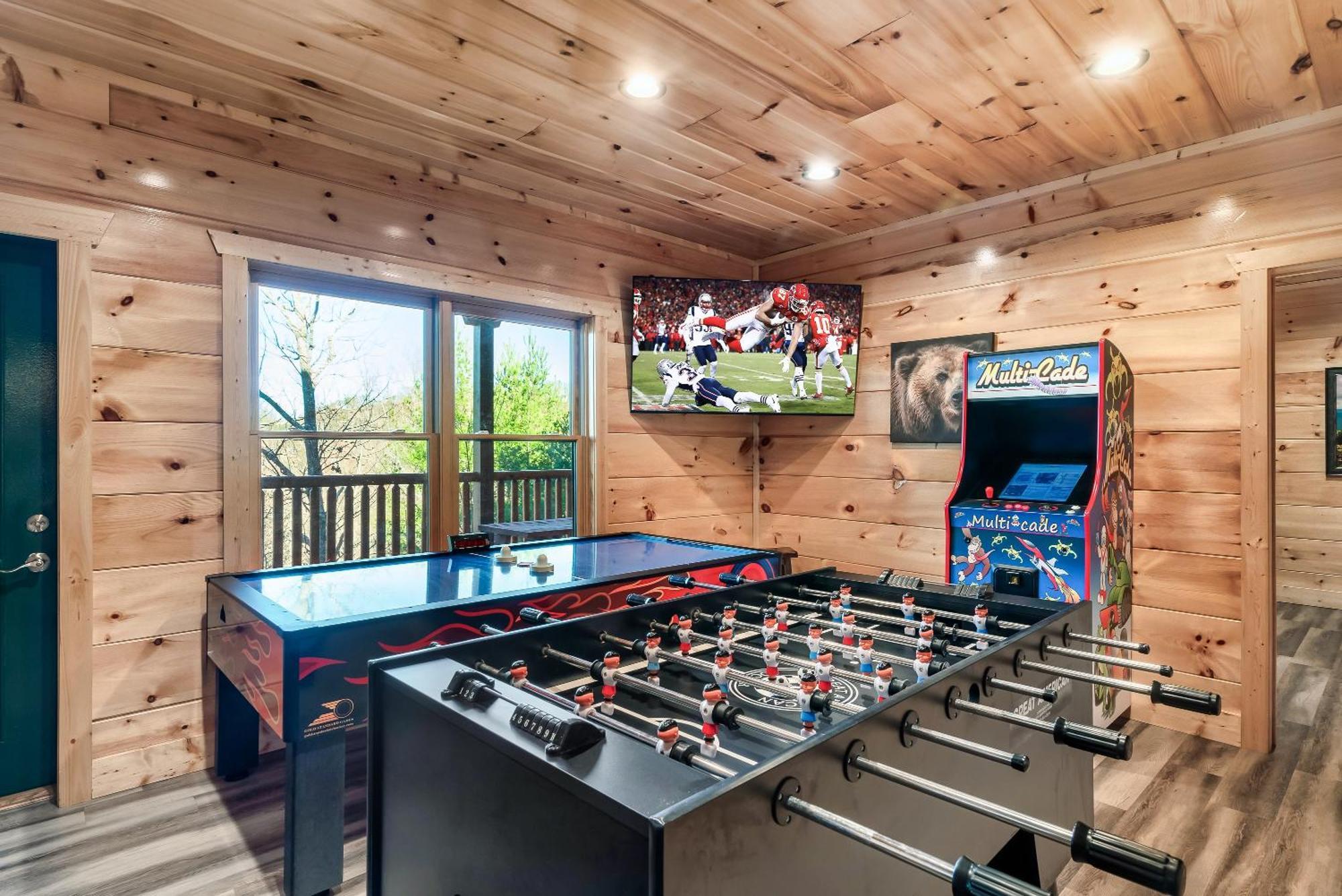 Full Equipped Cabin With A Pool And Game Room Smokies Views Gatlinburg Exterior foto